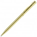 Ручка металлическая шариковая "золото" в пенале