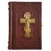 Библия малая с бронзовым крестом